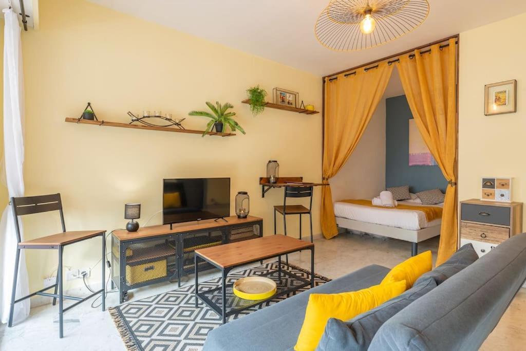 Cosy Studio Pres Des Palaces Mentonnais Extérieur photo
