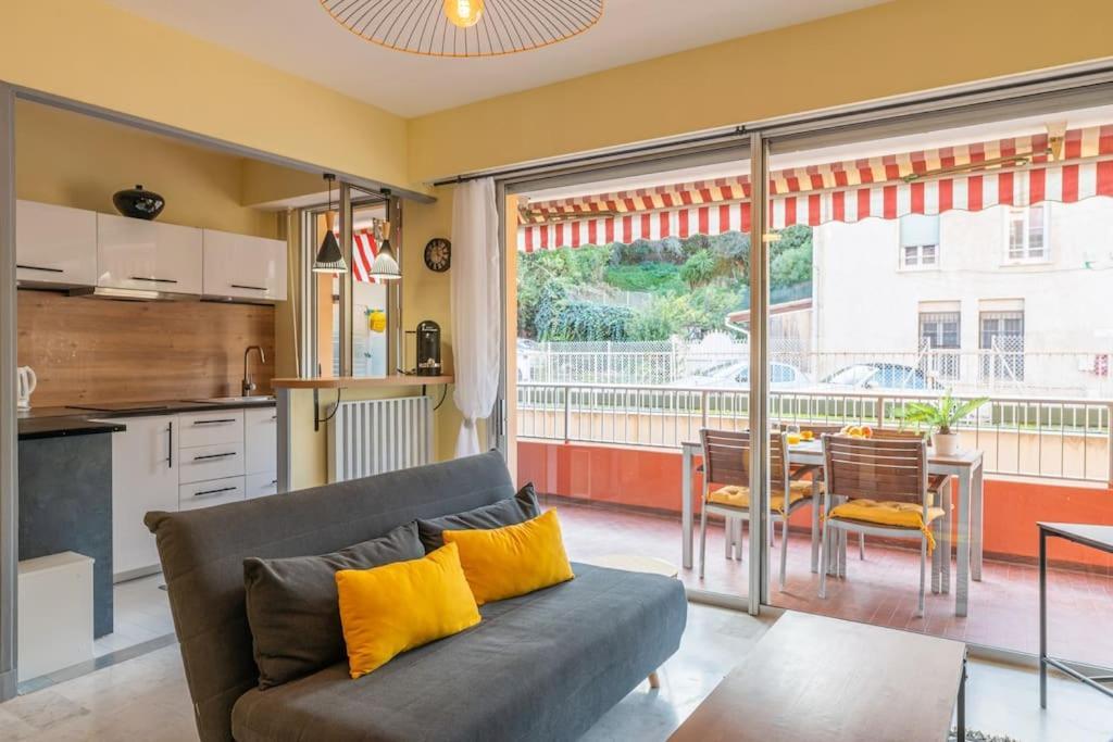 Cosy Studio Pres Des Palaces Mentonnais Extérieur photo